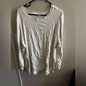 Avenue white sweater like new